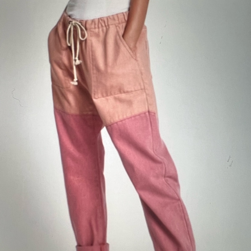 NWT One Teaspoon Shabbies Drawstring Jeans pants Xl Envious Pink